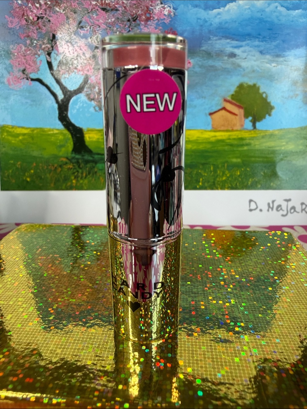 Hard Candy Plumping Lipstick Tube‎ with Plum Cap - Infamous 851